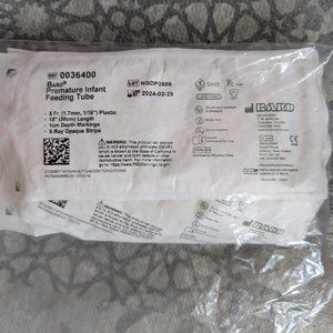 Infant feeding tubes